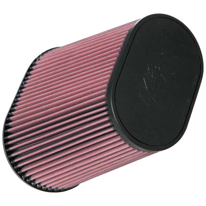 K&N Universal Oval/Conical Air Filter 114mm flange, 235mm x 159mm base, 178mm x 114mm top, 254mm height (RU-1024)