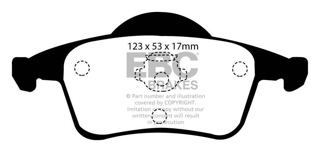 EBC Brakes PEUGEOT BEDRIJFSWAGEN 504 Pick Up 1.8 83-94 Remblokke