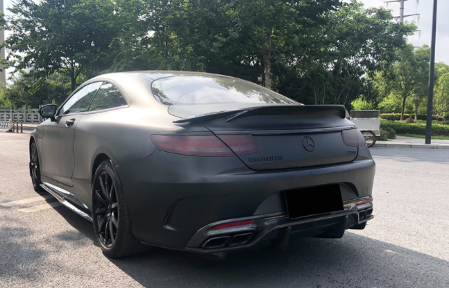 Mercedes Benz C217 S63/S65 AMG Coupe Carbon Sierlijst Achterklep 2014-2021
