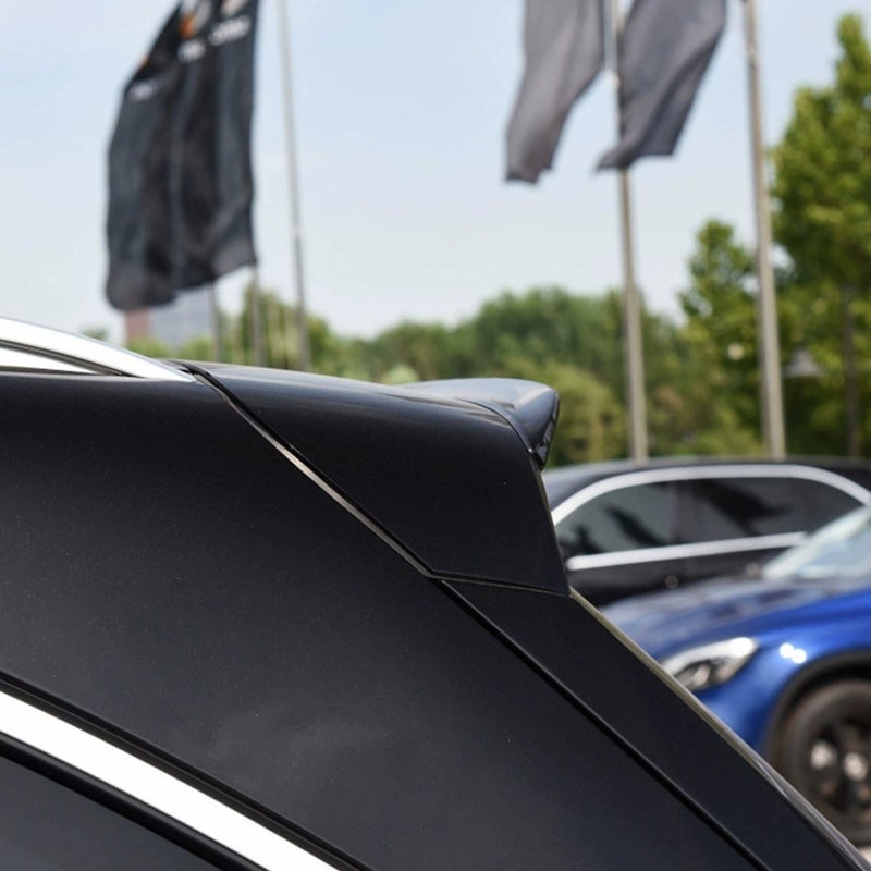 Roof spoiler (Spoiler Cap)  Mercedes GLC X253 2015-2022 (ABS Glossy Black)