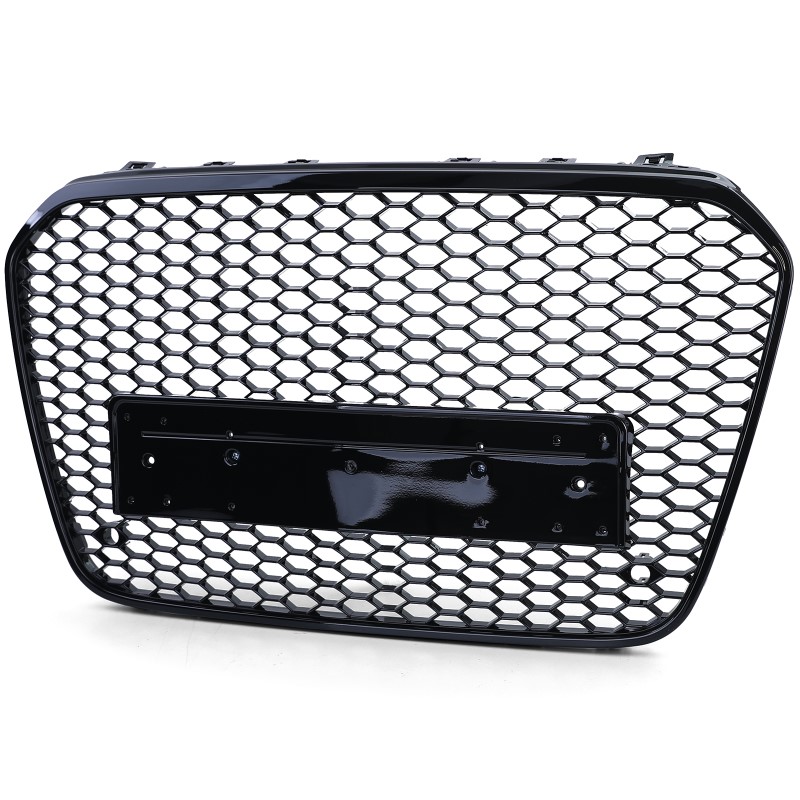 Grill Audi A6 C7 10-14 RS Look Zwart