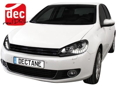 Headlights VW Golf VI Devil Eyes Dlite