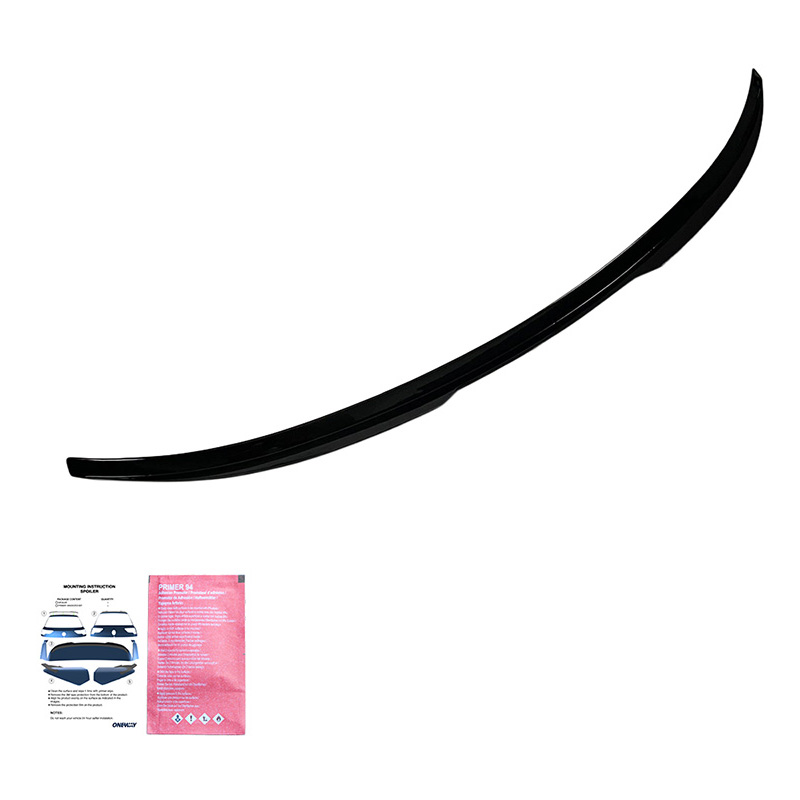 Oneway Trunk Spoiler  Audi Q3 (F3N) Sportback 2019-2025 incl. S-Line/RSQ3 - Gloss black
