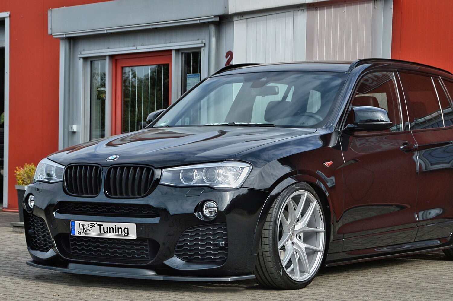 Voorspoilerlip BMW X3/X4 F25 F26 + M pakket