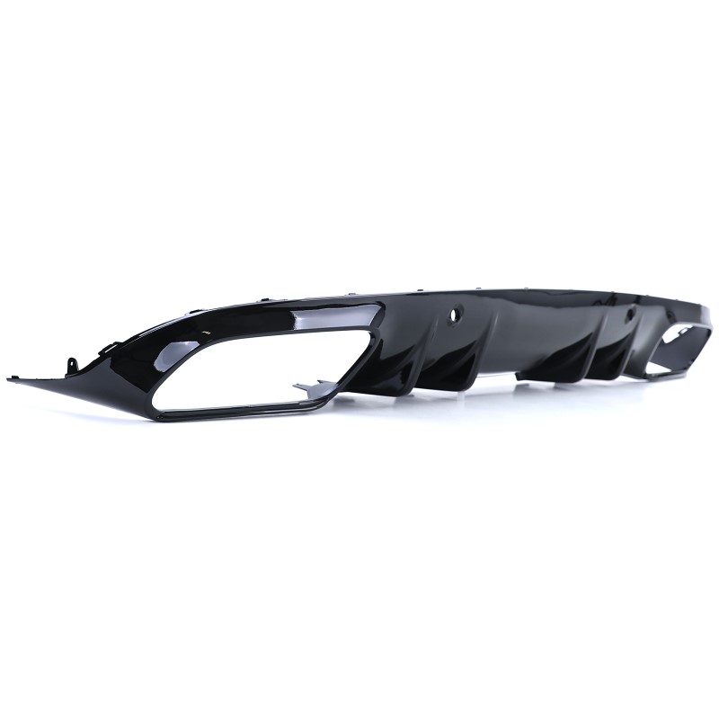 Diffusor Mercedes C205 A205 Coupe / Cabrio 15-19 C43 Design Zwart