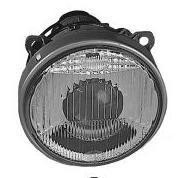koplamp, buiten, H1, rechts, 08/1988-BMW 3 serie E30, 1982-1990