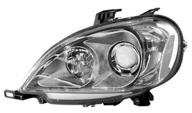 koplamp, Hella, H7+H7, elektr verstelb, rechts,-09/2001 Mercedes