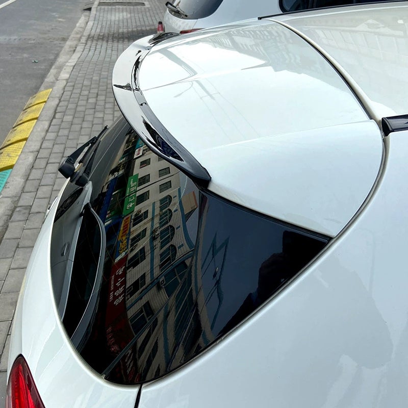 Roof spoiler (Spoiler Cap)  Mercedes A-Class W176 2012-2018 (ABS Glossy Black)