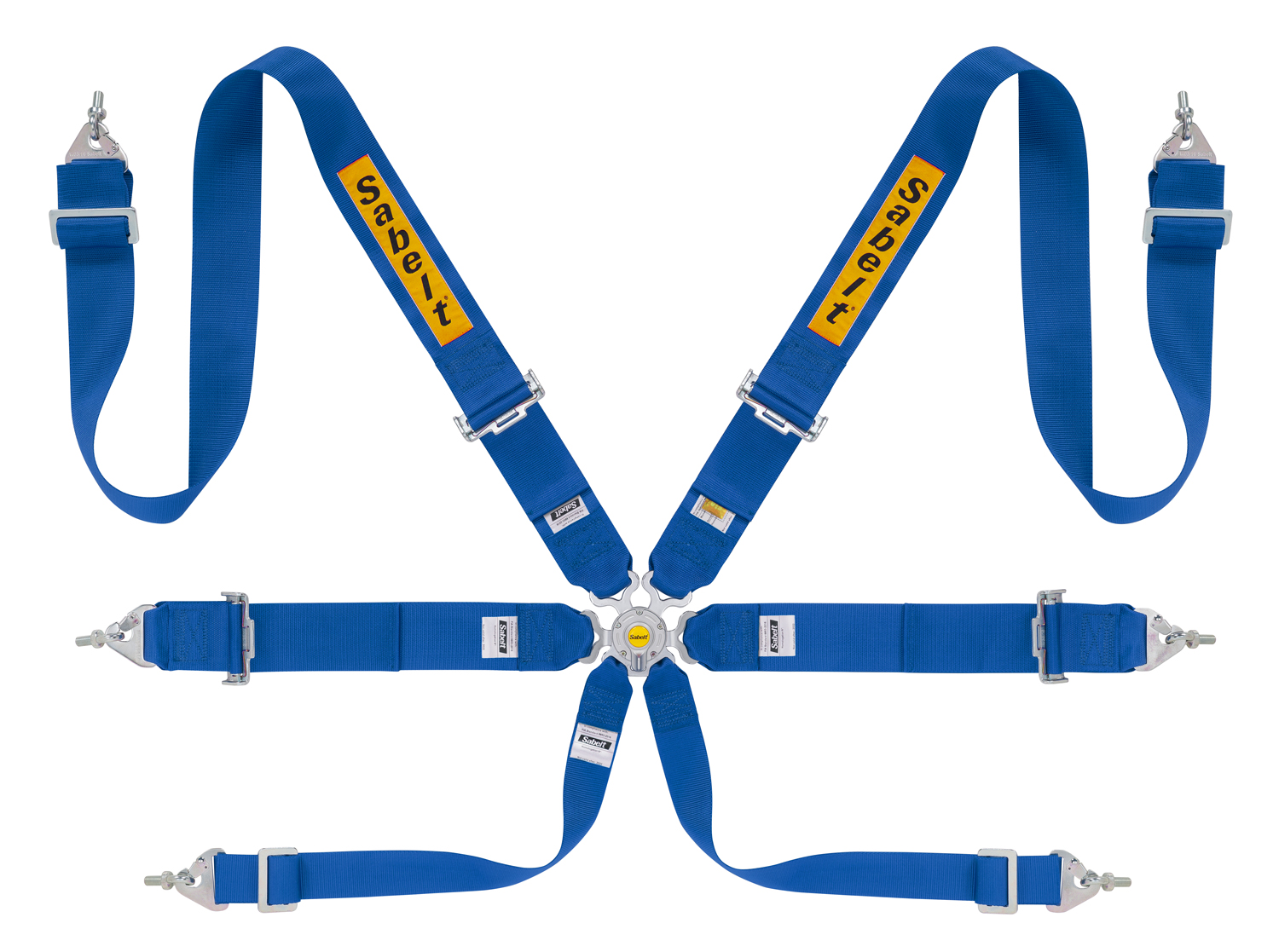 Sabelt Gordel 4 Punts Steel 3 Inch-2 Inch
