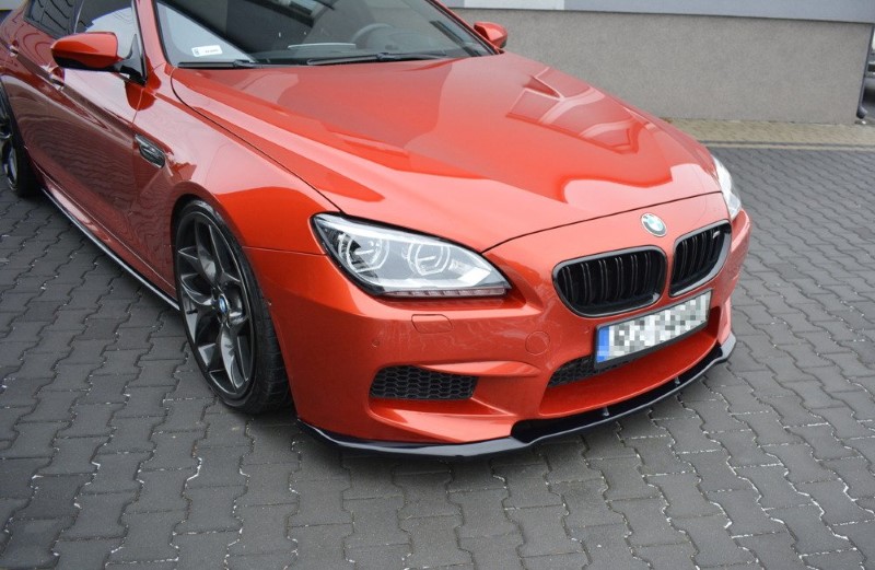Voorspoiler BMW M6 GRAN COUPÉ Glanzend Zwart