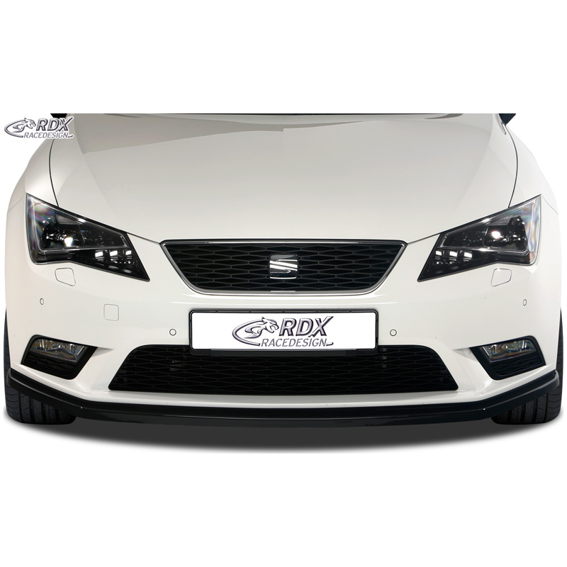 Front spoiler  Seat Leon 5F SC/5-doors/ST 2013-2017 excl. FR/Cupra (ABS glossy black)
