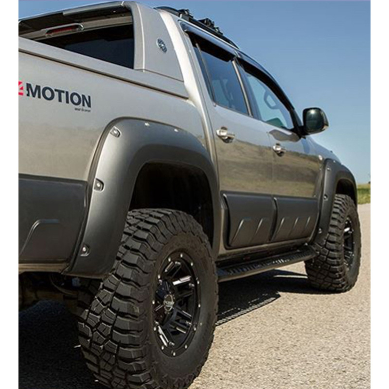 Deurpanelen  Volkswagen Amarok MK1 2010-2022 - Matzwart