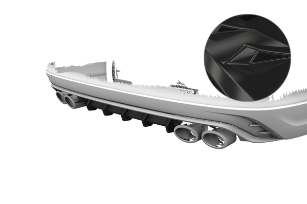 Diffuser | ABE voor VW Golf 8 (WA8) Variant R