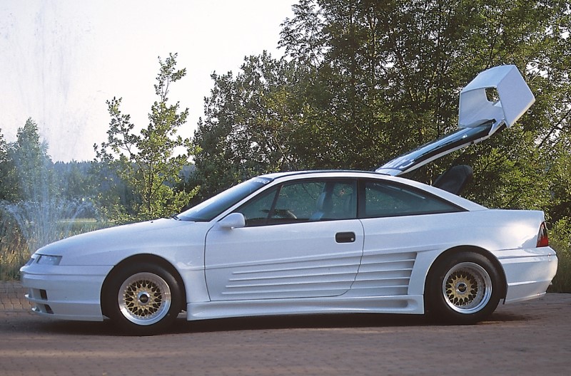 Voorschermen Breedversie ll Opel Calibra Rieger