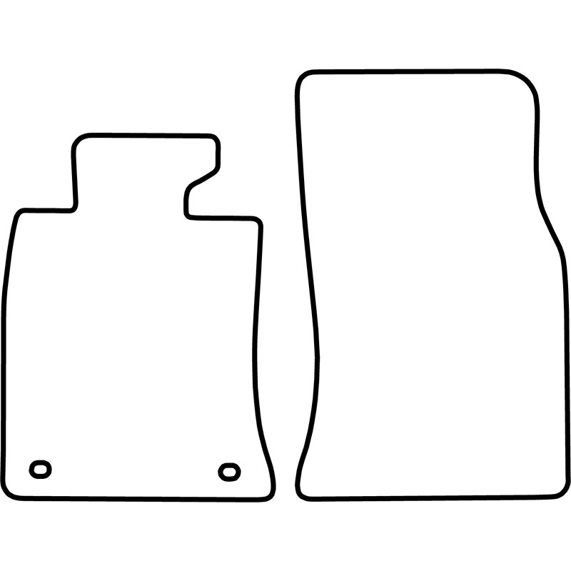 Set velour car mats  Mini Roadster R59 2010-