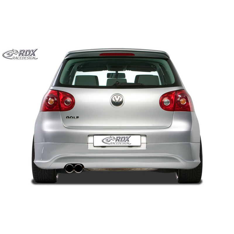 Rear bumper skirt  Volkswagen Golf V R32 Hatchback 3/5-doors 2003-2008 (exhaust left) excl. Variant/Plus (ABS)