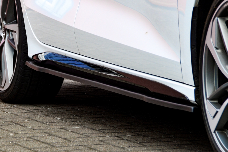 Zijskirts Audi A3 8Y S3 S-Line Limousine Glans Zwart