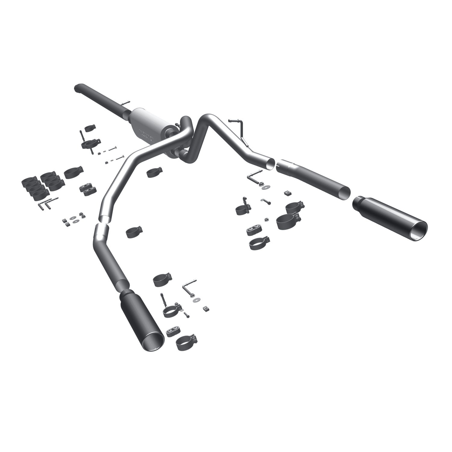 Dodge Cat-Back 09-10 Dodge Dakota 3.7L Magnaflow Cat-Back
