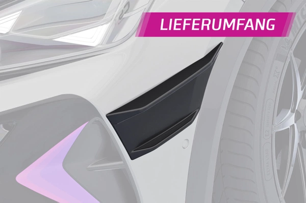 Canards Voor Cupra Formentor Glans Zwart