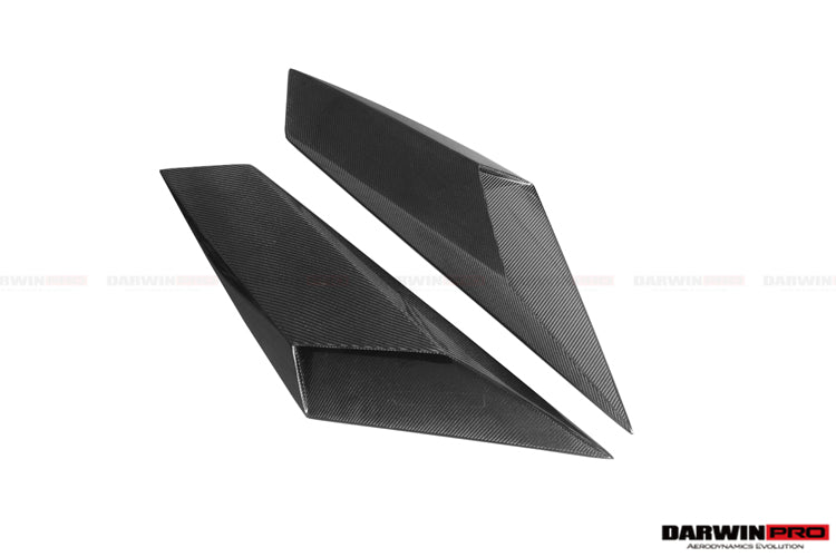 Lamborghini Aventador LP700 LP740 Coupe/Roadster BKSS Style Carbon Fiber Rear Side Scoops 2011-2016