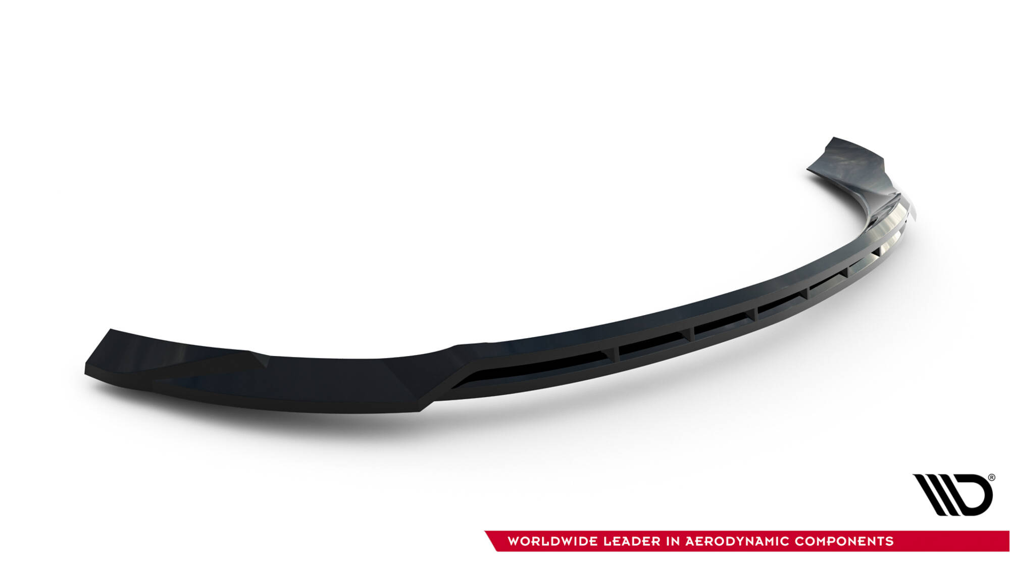 Voorspoiler Mercedes-AMG GLC 43 X254 Maxton Glanzend zwart