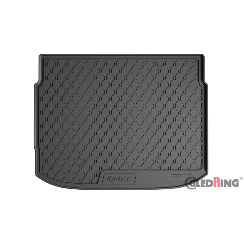Rubbasol (Rubber) Trunk mat  Nissan Qashqai III (J12) 2021- (Upper variable floor)