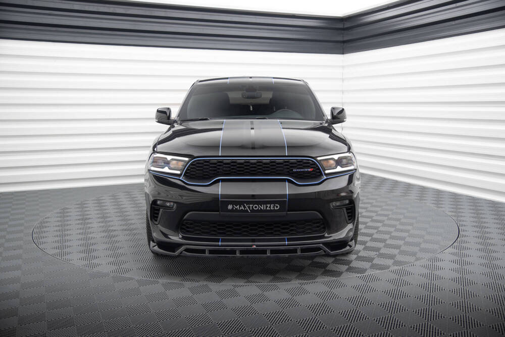 Voorspoiler Dodge Durango FL Maxton Glans Zwart