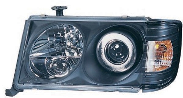 Koplampen Mercedes W124 85-93 Zwart