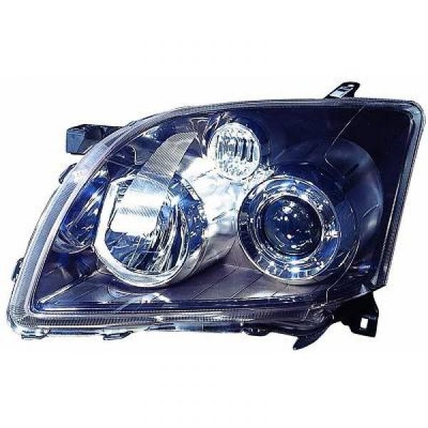 Koplamp links AVENSIS 06-08 H7+H1