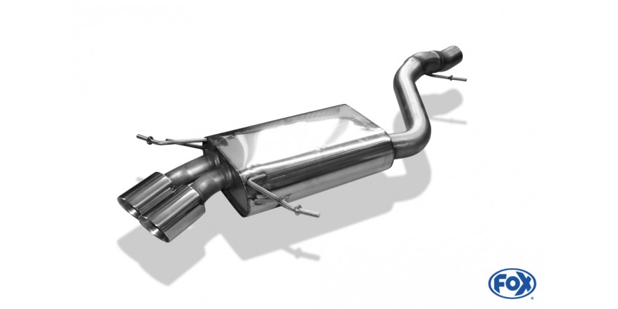 BMW X1 - X84 Diesel Einddemper - 1x100 Typ 16 FOX