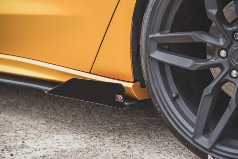 Zijkleppen Ford Focus Mk4 St-line Glanzend Zwart