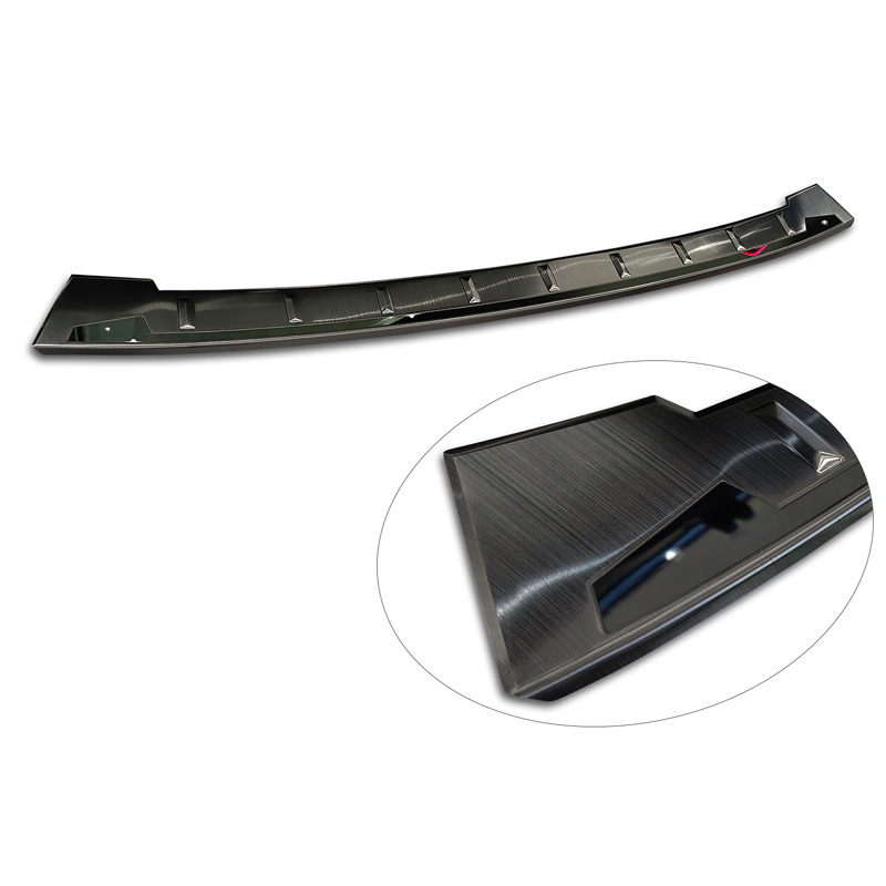 Avisa Zwart RVS Achterbumperprotector  Audi Q6 e-tron (GFB) 2024- 'Shadow Premium'