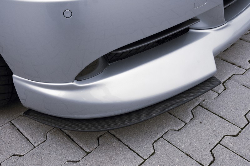 Spoilerzwaard Carbon voor Voorspoilerlip BMW E90 Niet m-techniek