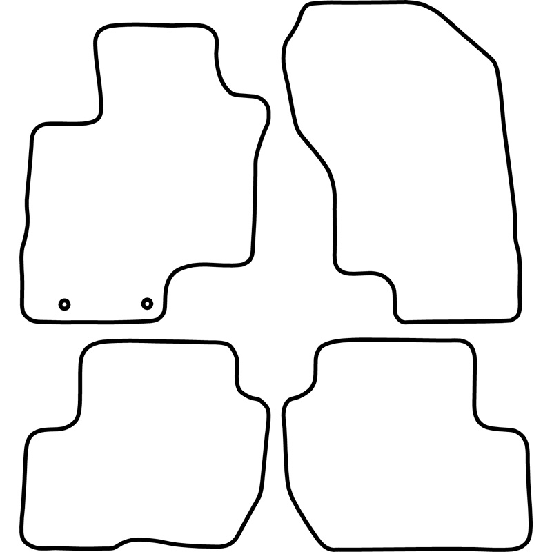 Set car mats  Mitsubishi Eclipse Cross 2017-