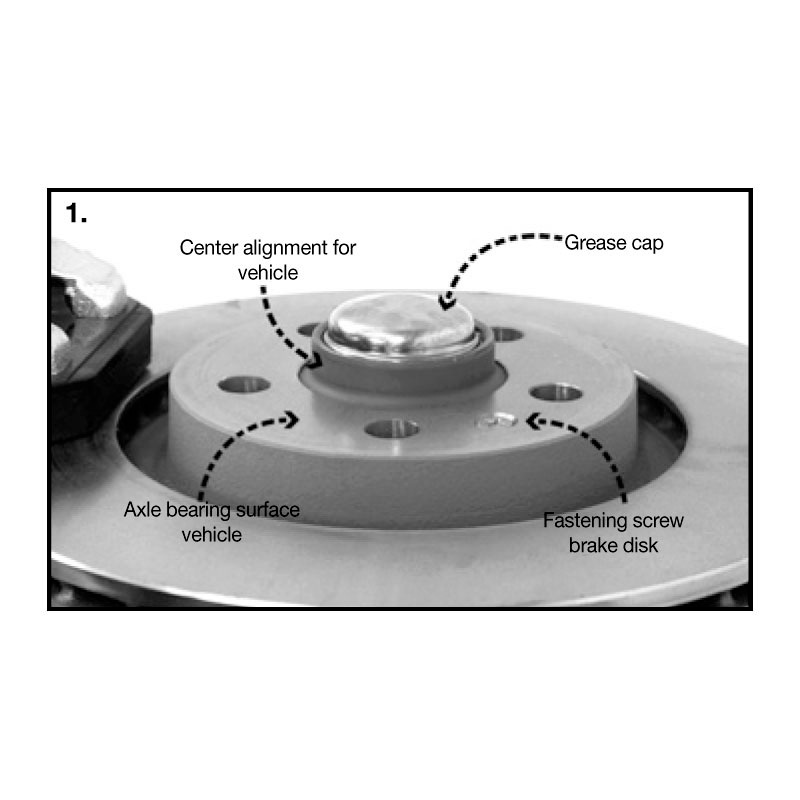 H&R DRA-System Wheelspacers 40mm 5x112 - Hub 66,5mm - Bolt size M15x1,25 -  Mercedes