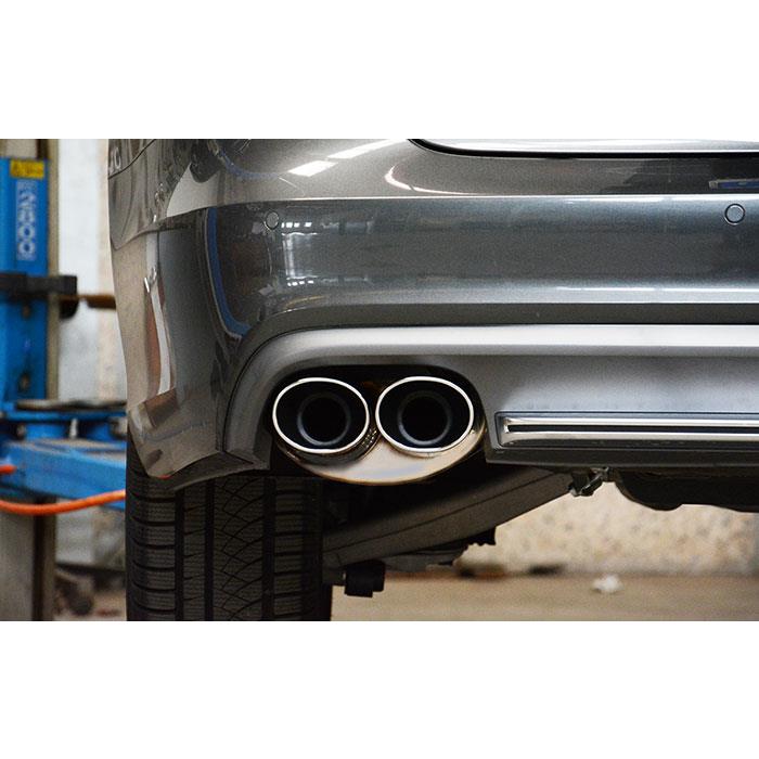 AUDI A6 C7 4G (Sedan + Avant) 2.0 TDI (177 - 190 Hp) 2011 -> 2014 Rear exhaust Left 100x75