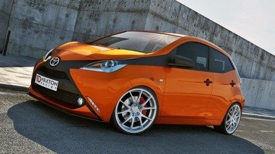 Voorspoiler Toyota Aygo 2 Glans Zwart