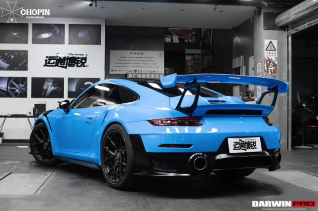 Porsche 911 991.2 Turbo/S GT2RS Style Deels Carbon Fiber Full Body Kit 2016-2019