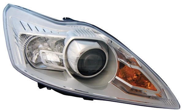 Koplamp rechts FOCUS 08-11 Chroom H1+H7