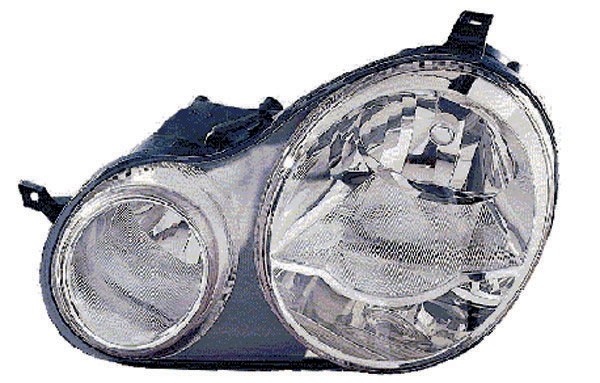 Koplamp rechts POLO 01.05 VALEO H7+H1