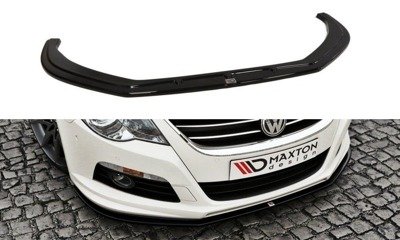Voorspoiler VW Passat CC R36 R LINE Glans Zwart
