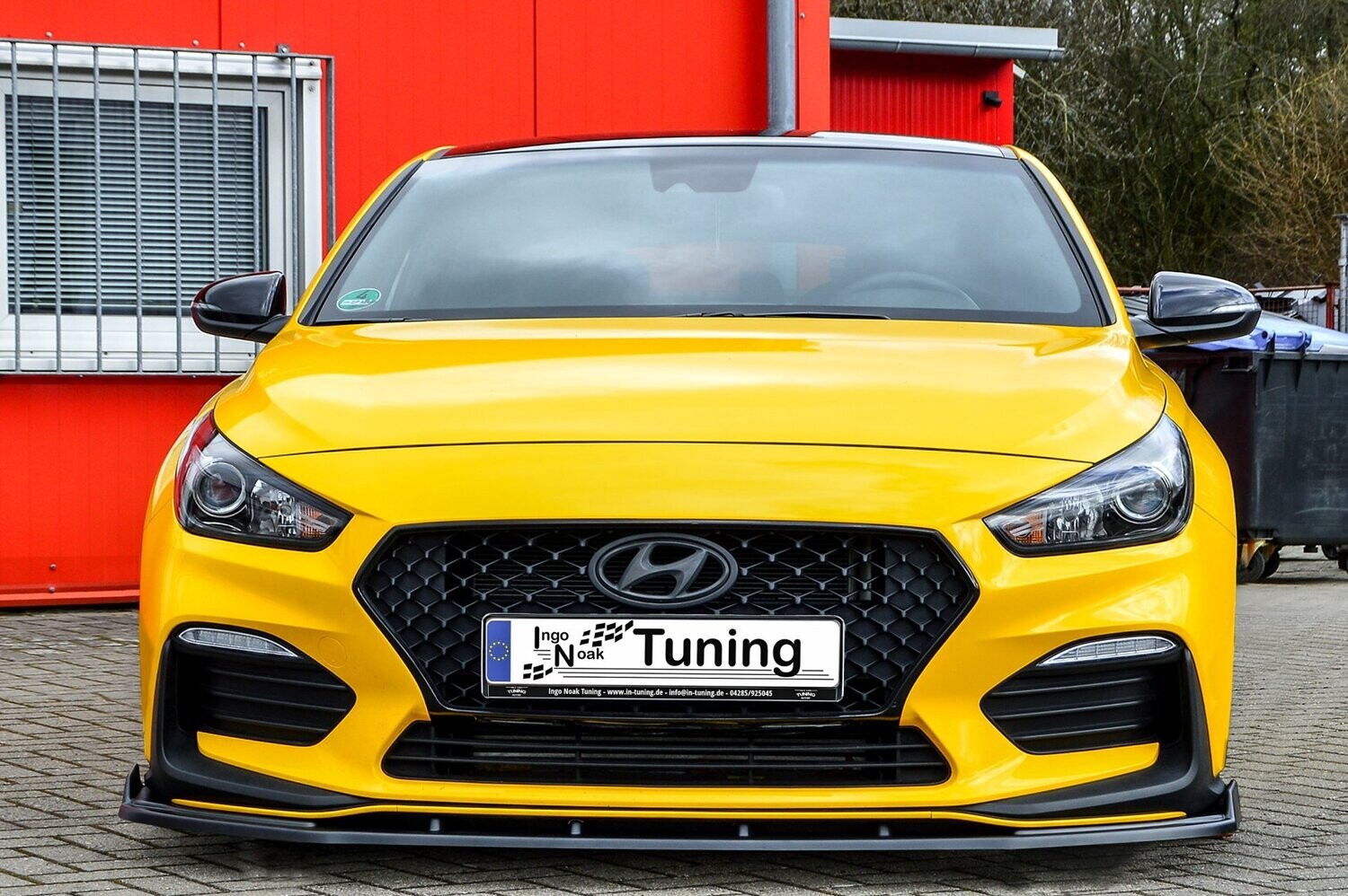 Voorspoilerlip Hyundai I30 N-Line + Fastback 2018-