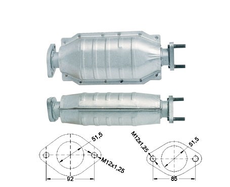 Mitsubishi LANCER 1.6i 16V 1597 cc 83 Kw / 113 cv 4G92 Magnaflow