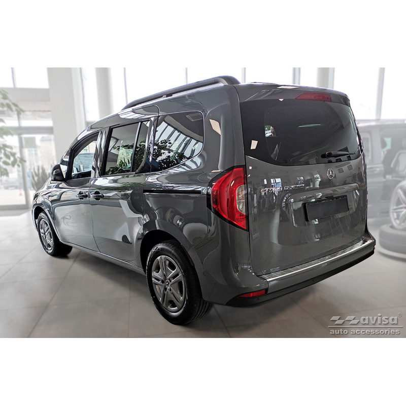 Stainless Steel Rear bumper protector  Mercedes Citan (W420) Box/Tourer 2021- 'Ribs'