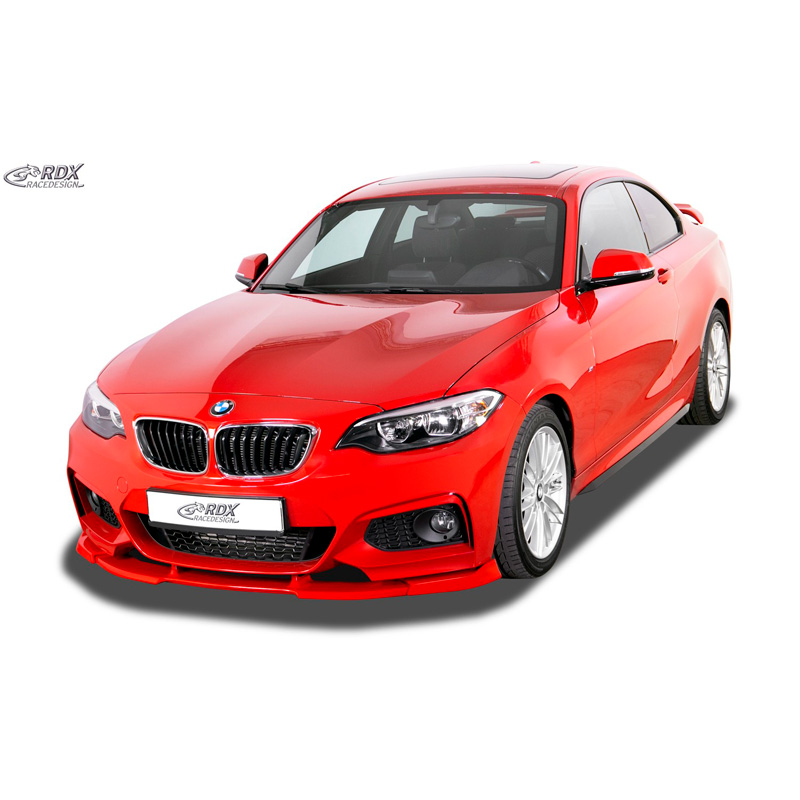 Side skirts 'Slim'  BMW 2-Series F22/F23 Coupe/Cabrio 2013- incl. M-Sport (ABS glossy black)