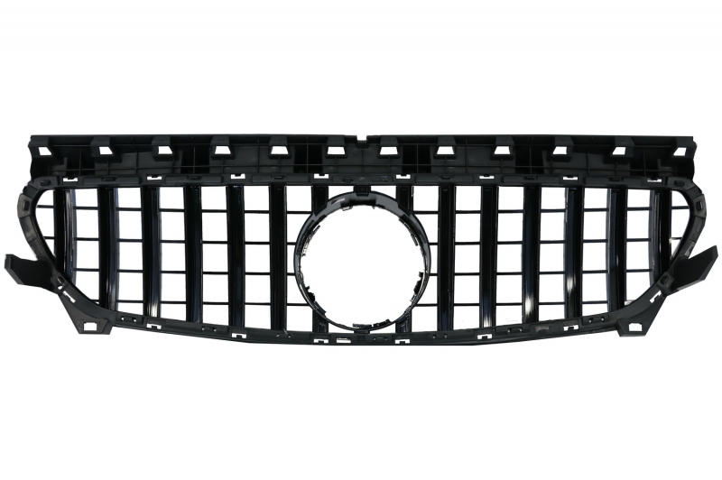 Grill Mercedes CLA C117 13-16 Chroom Zwart GT Look