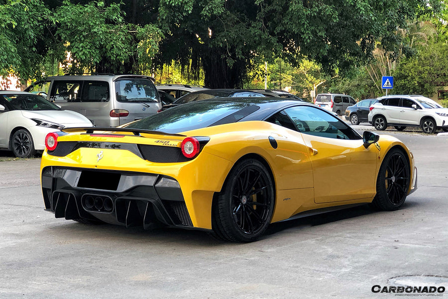Ferrari 458 Coupe VT Style Carbon Fiber Spoiler 2010-2015