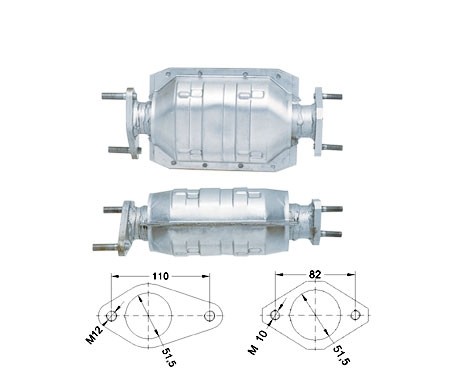 Mazda 121 1.3i 16V 1324 cc 53 Kw / 72 cv B3 Magnaflow CAT Bouwja