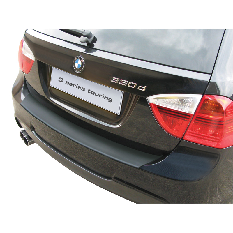 ABS Rear bumper protector  BMW 3-Series E91 Touring M-Bumper 2005-2012 Black