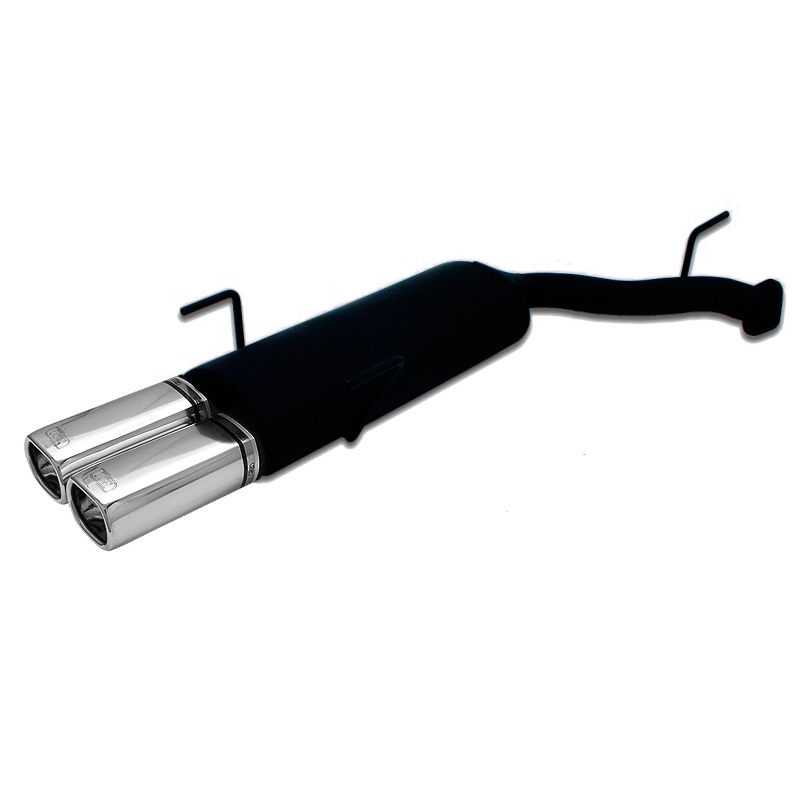 Sport exhaust  Opel Vectra B Facelift Combi 1.6i 16V 74kW/1.8i 16V 92kW/2.0i 16V 100kW 1999-2002 2x 80x65mm
